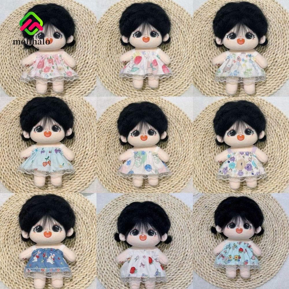 MOLIHALO Vestido De Princesa , Acessórios Fofos , Bonecas , Roupas Lindas , Boneca De Algodão De 20 Cm/EXO Idol