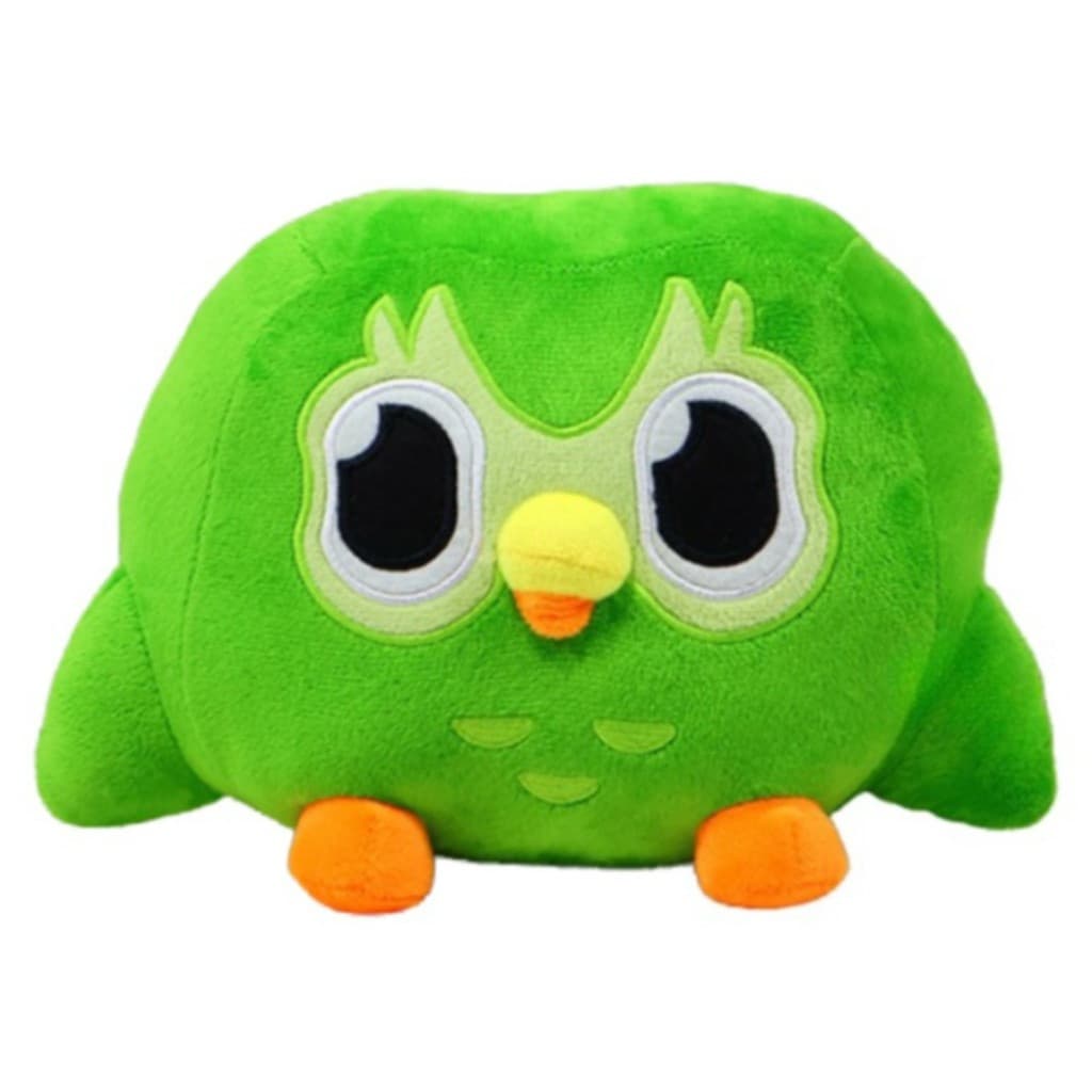 Brinquedo De Pelúcia De Coruja Verde-Bicho Macio Com Olhos Grandes , Companheiro De Dormir Fofo Para Crianças , Amigo Ca