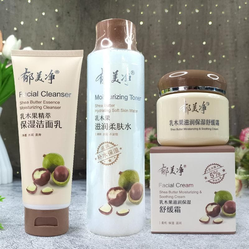 Yumeijing manteiga de karité cosméticos essência hidratante limpador refrescante limpador Facial hidratante Toner creme