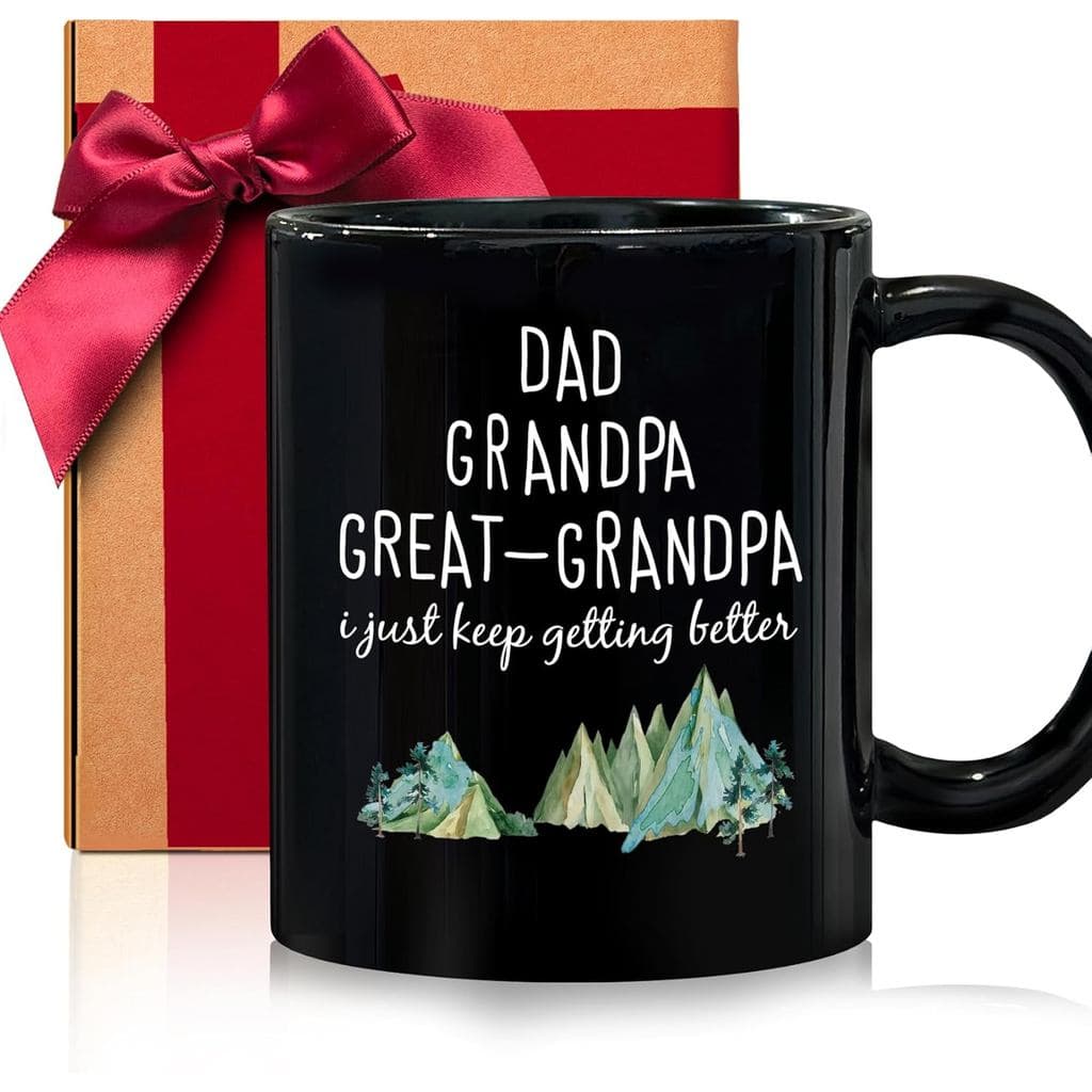 Caneca do Trisavô - Caneca de Anúncio de Bebê, Presente para o Avô