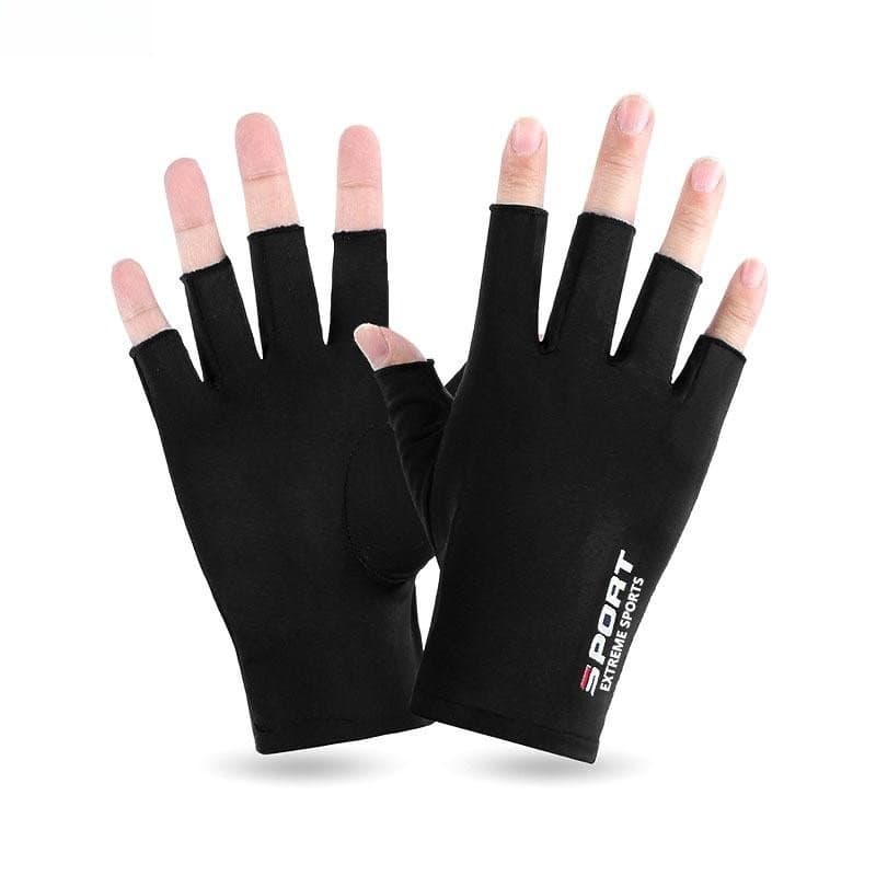 Luvas de Pesca Adegree Anti-UV para Homens e Mulheres, Antiderrapantes, Frescas e Respiráveis para Primavera e Verão, pa
