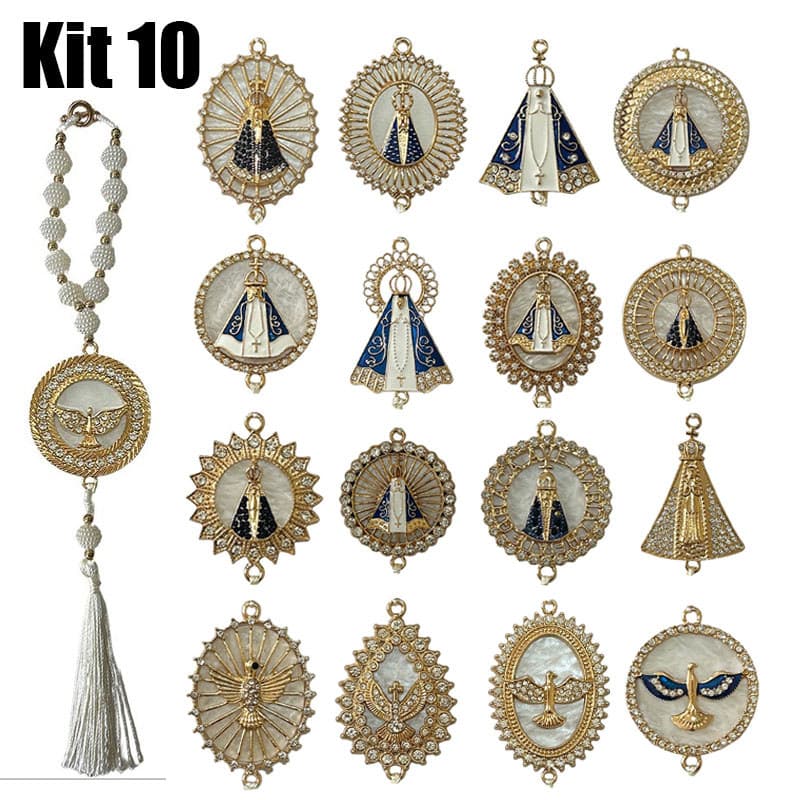 Kit 10 Unidades Nossa Senhora de Pingente