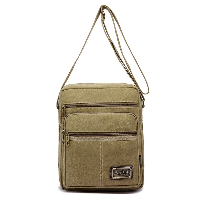 Sacos masculinos sacos de lona sacos universais sacos de ombro Retro sacos casuais multifuncional ao ar livre na moda sa