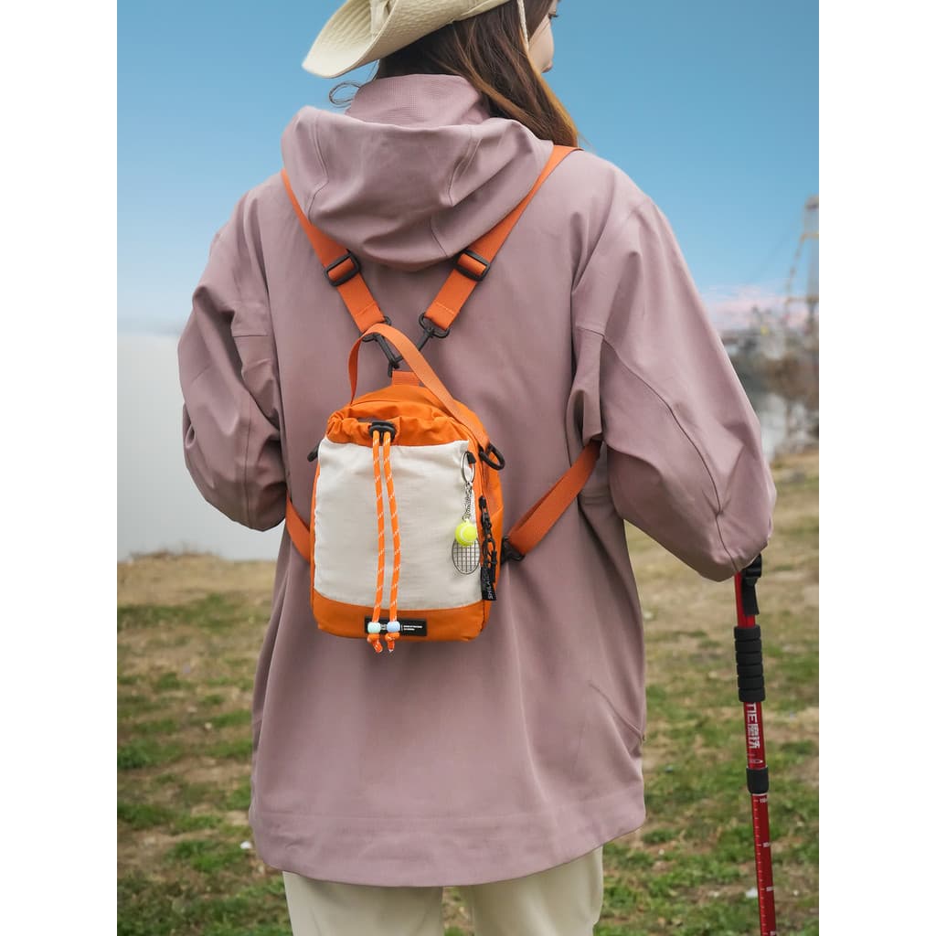 Multifuncional Mini mochila masculina saco do mensageiro esportes ao ar livre ciclismo garrafa de água saco feminino lev
