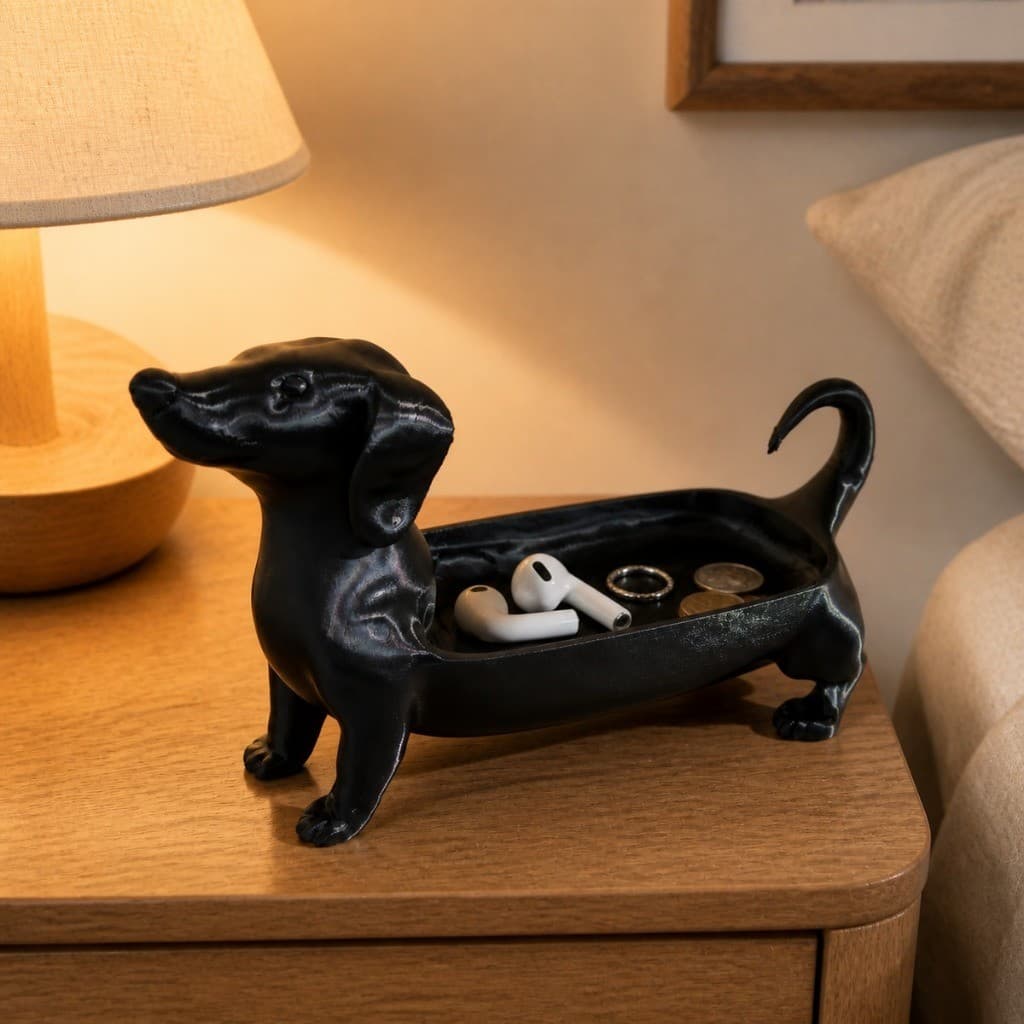 Porta Chave Decorativo Cachorro Salsicha Para Casa ou Escritório