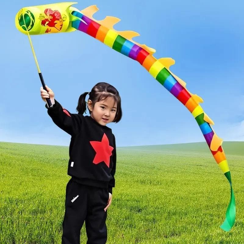 Alunos do ensino fundamental Dragon Dance
