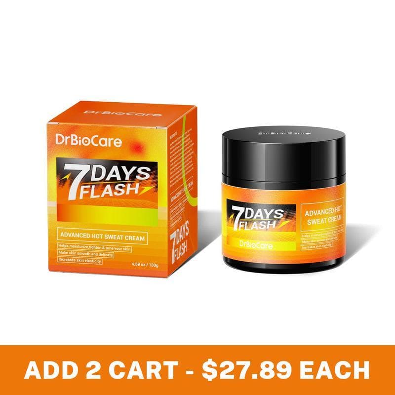 [Crazy Viral] DrBioCare Creme Avançado para Suor Intenso, Série Flash 7 Dias, Hidrata, tonifica e tonifica a sua pele, D