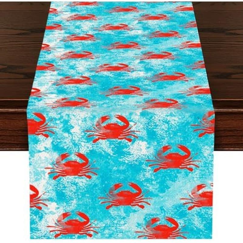 Corredor De Mesa Com Estampa Botânica De Frutas Em Aquarela , Decoração De Jantar De Cozinha , Corredores Limão Laranja
