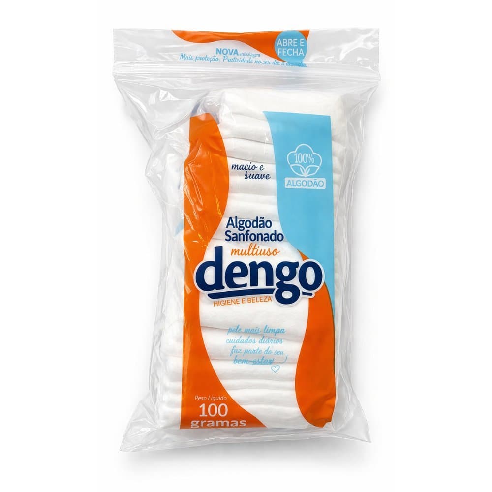 ALGODÃO SANFONADO 100GR - DENGO