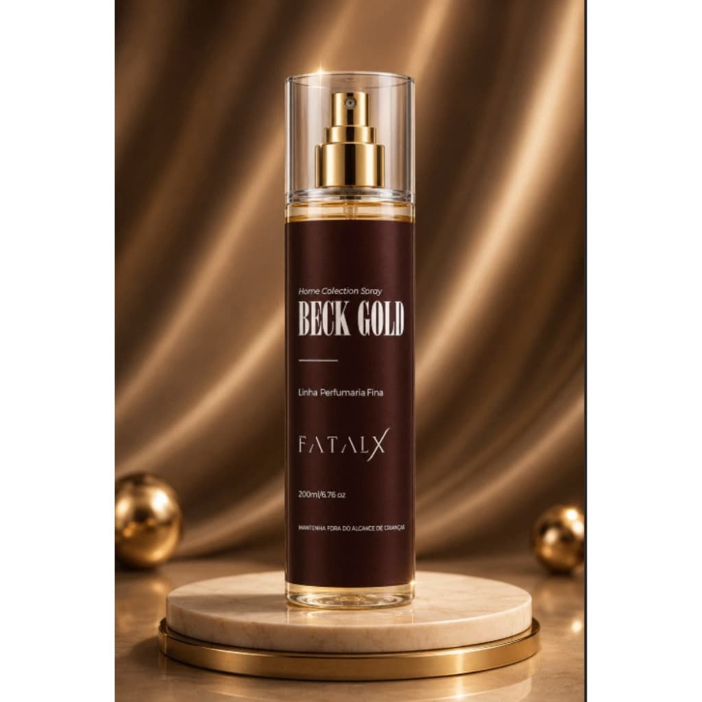 Body Splash 1 2 3 Perfume Black GOLD inspirado MALBK masculino 200ml Perfume Corporal amadeirado