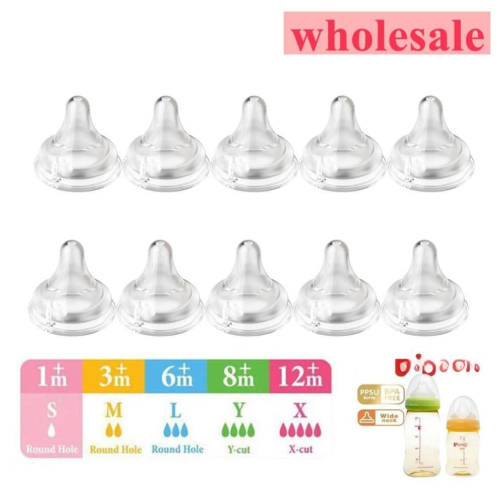 Chupeta De Silicone Macia E Durável , 10 Peças , 5cm , Resistente A Estilhaços , Produto Comestível Para Garrafas De Boc