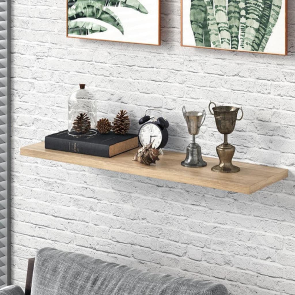 Prateleira em MDF 60x20 com Suporte Invisível - Moderna para Decoração