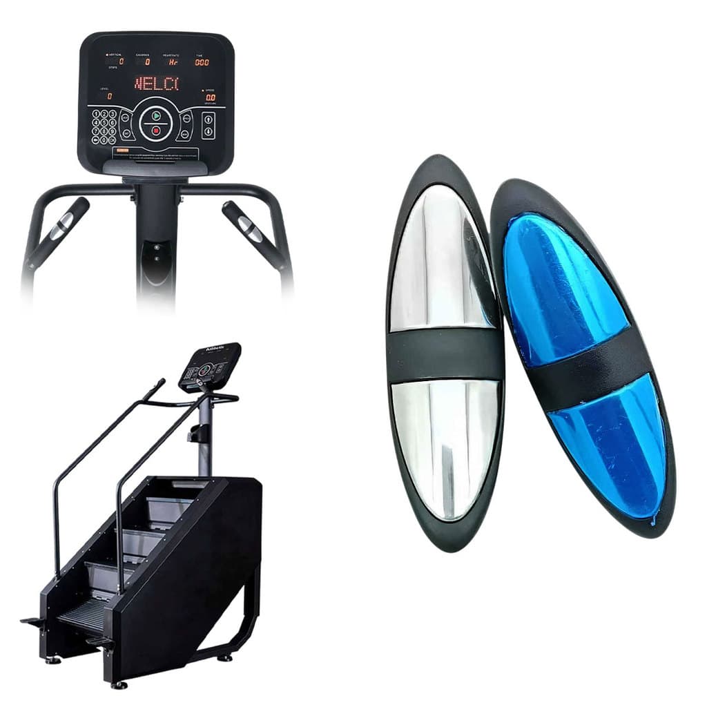 Sensor Hand Grip Simulador Escada 3000SC Atto GY076 Ce6000 Kikos Ke170i Medidor Batimento Cardiaco Academia Fitness