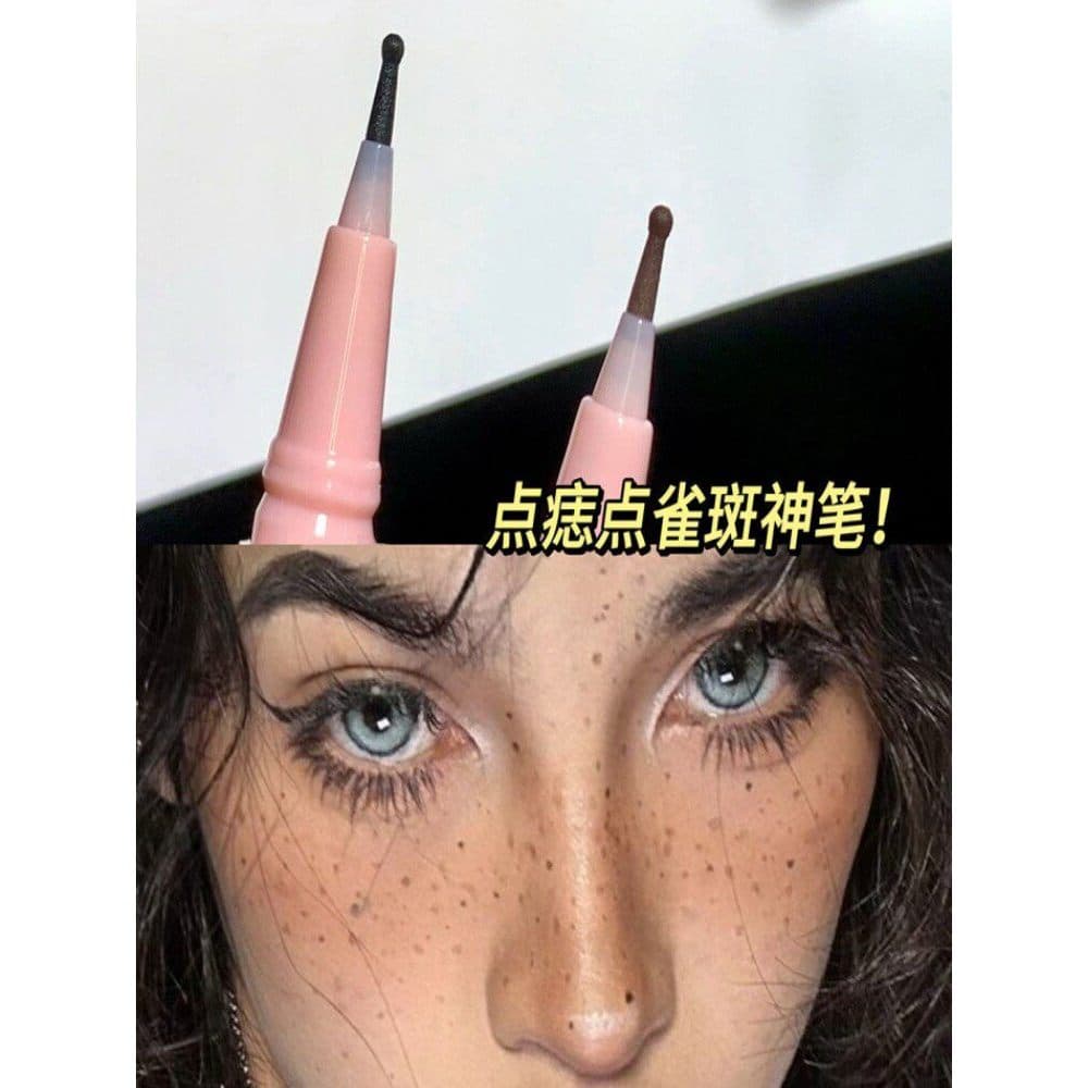 Caneta mágica para maquiagem de sardas e toupeiras!Tear Mole Caneta Mancha Delineador Redondo Beleza Mole À Prova D 'Águ