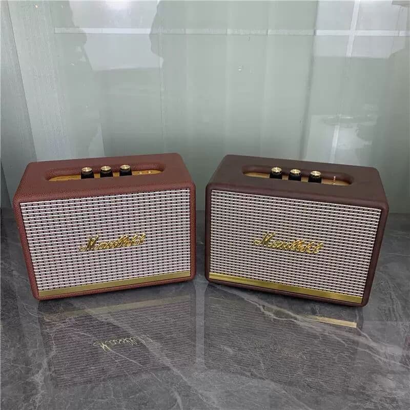 Novo estilo de alto-falante modelo Marshall ornamentos de áudio adereços decoração Villa modelo sala não-Real máquina nã