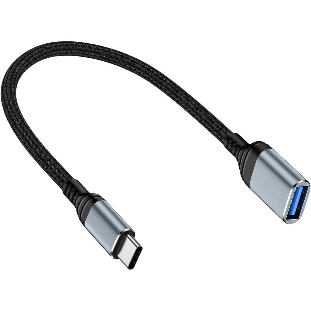 Adaptador USB C para USB, Adaptador USB-C Macho para USB A Fêmea de 5Gbps para iPhone 17 Pro Max 16 Plus 15 Pro, Galaxy