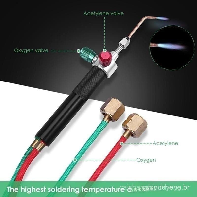 HOT SALE Mini kit de maçarico de soldagem tem 5 pontos de joalheria máquina de propano tocha ferramenta de oxigênio e et