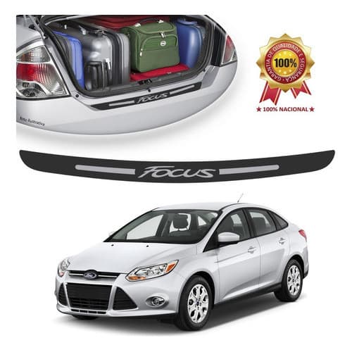 Protetor Soleira Adesivo Porta Malas Ford Focus Sedan  Universal Carro personalizado