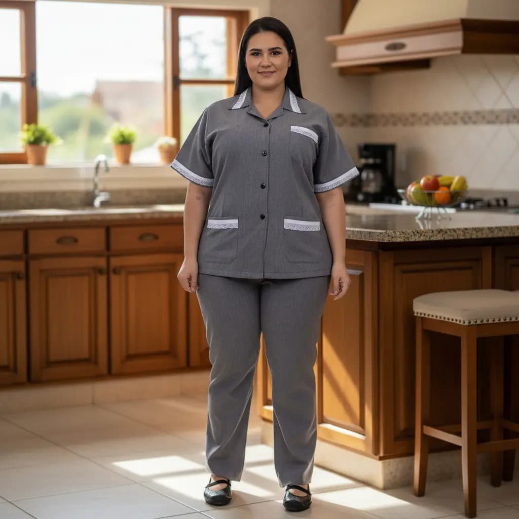 Conjunto Para Trabalho Tamanhos Grandes Ideal Para Dia A Dia