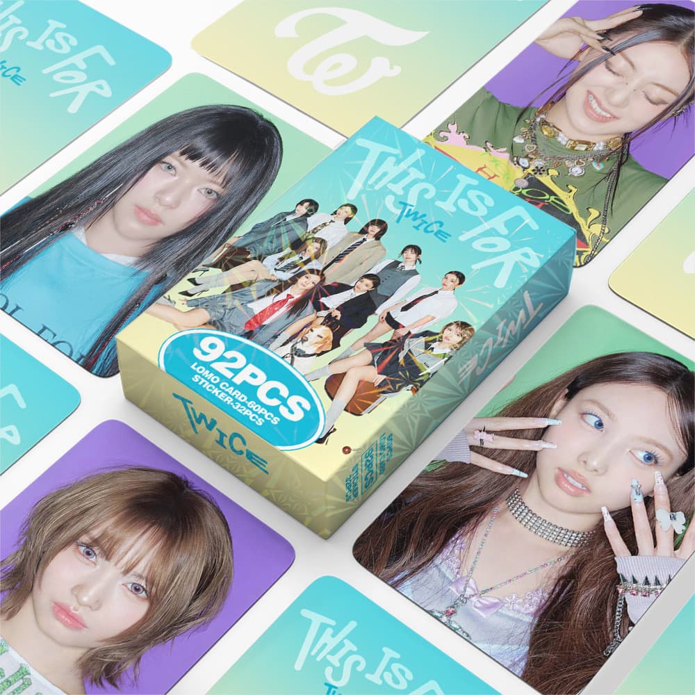 KPOP 92 peças/caixa Cartões fotográficos Twice Estes são para coleção de cartões LOMO TMNQ