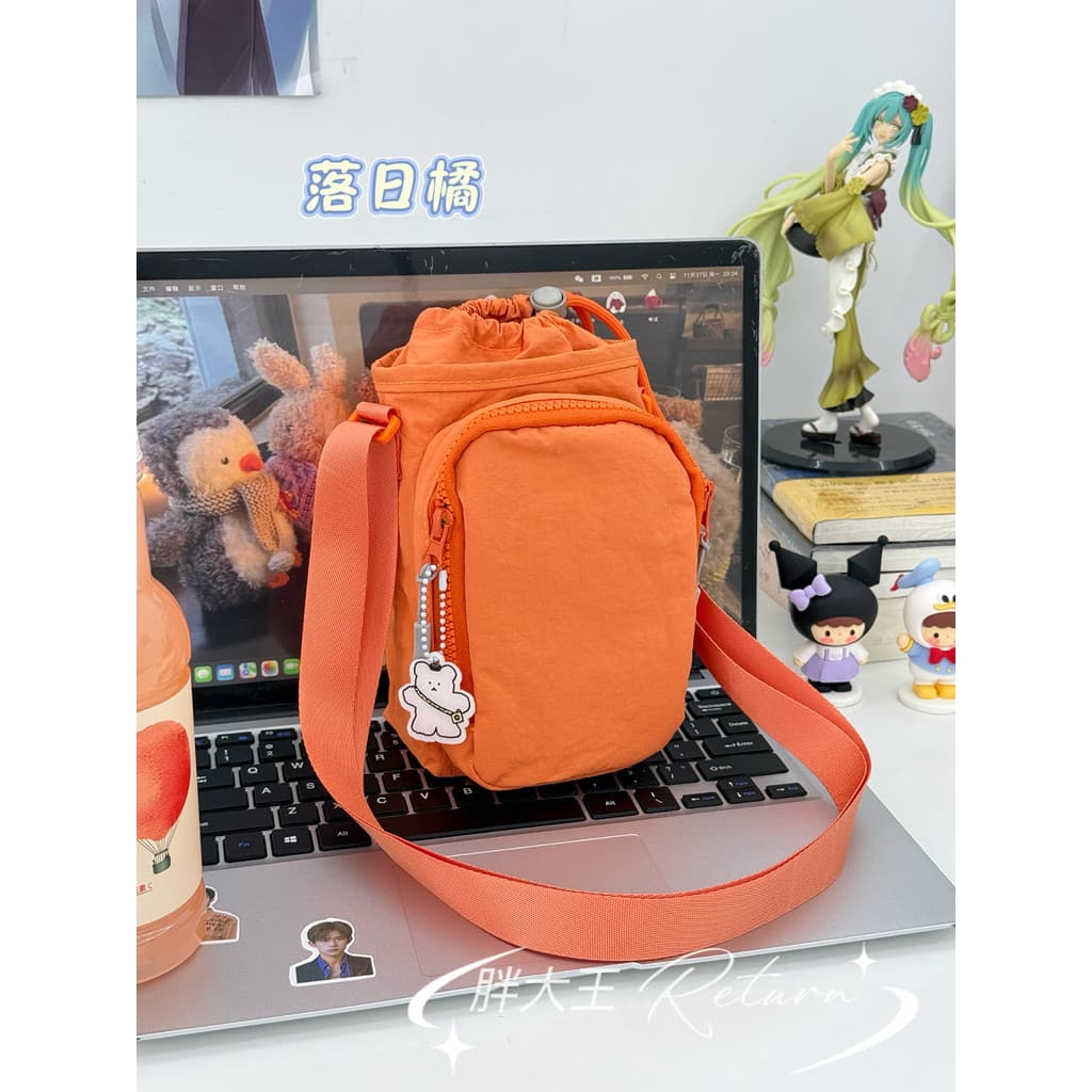 Bolsa mensageiro multifuncional à prova d'água, bolsa para celular, masculina, feminina, classe de estudante, garrafa de
