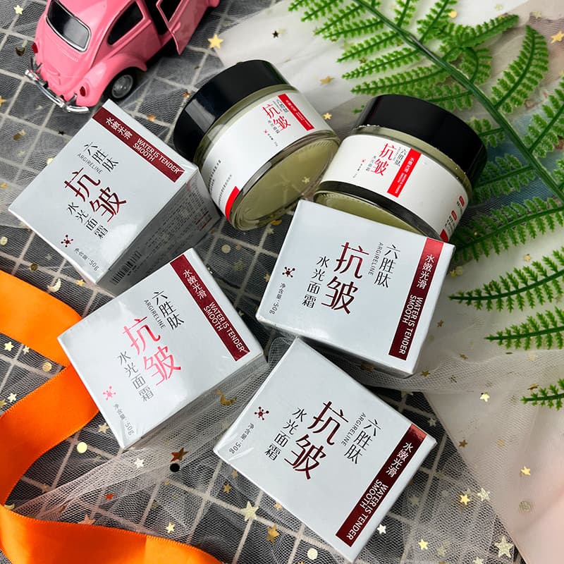 Bom bom bom bom bom produto recomendação sobre a pele hexapeptídeo anti-rugas creme hidratante desbota linhas finas anti