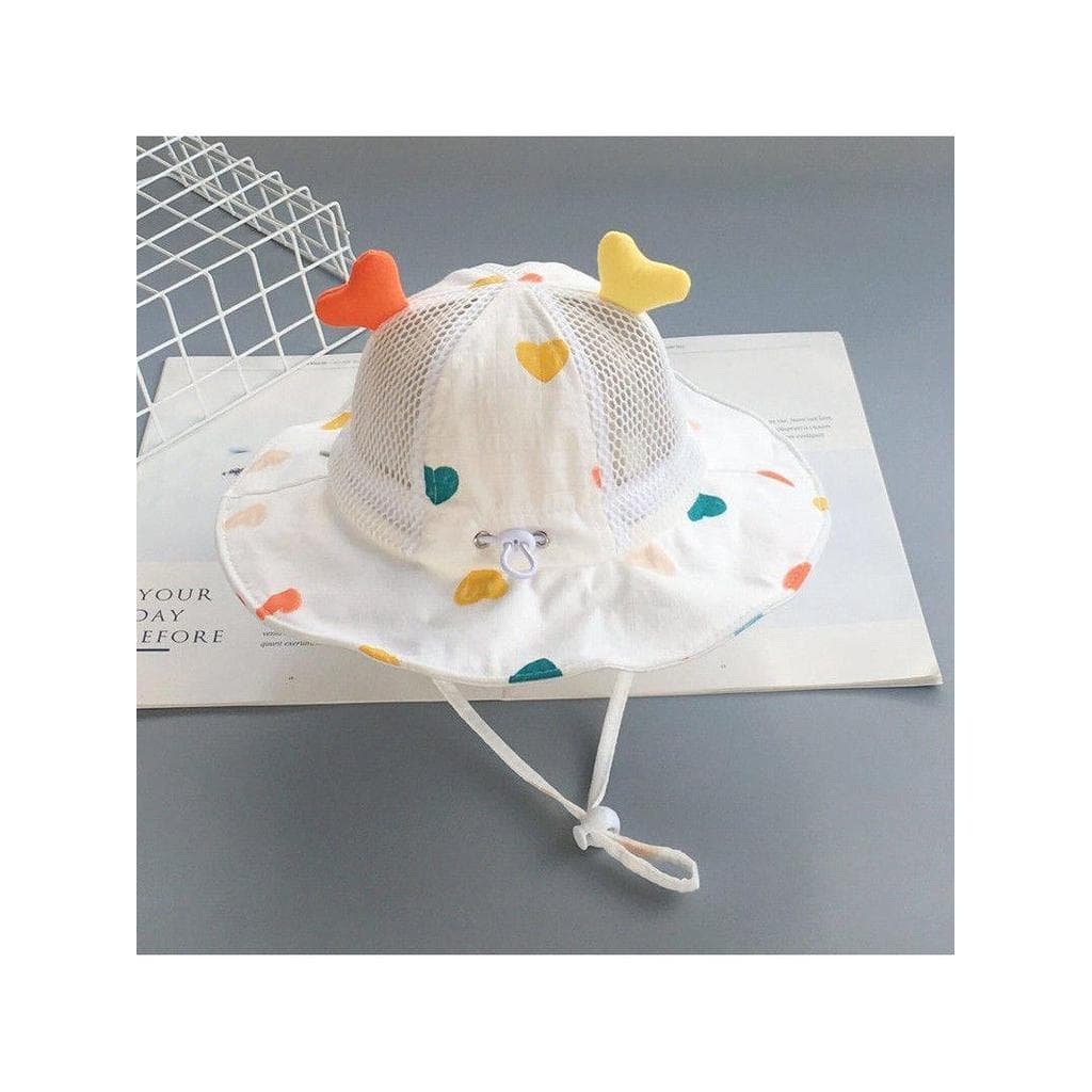 Chapéu de bebê primavera outono verão estilo fino crianças chapéu de sol chapéu de sol bebê grande borda chapéu verão Ne
