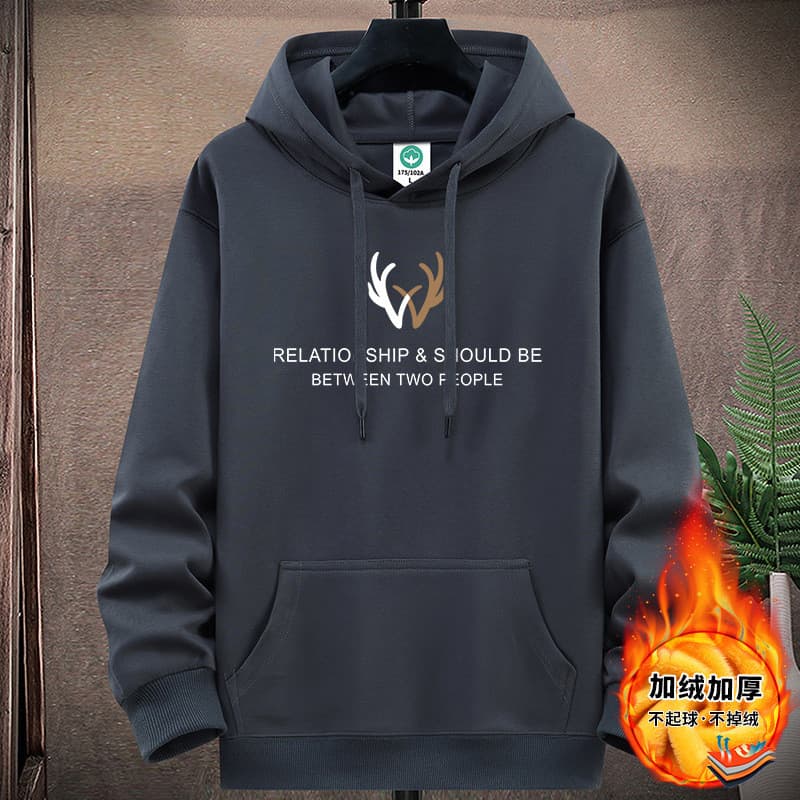 Moletom pesado masculino primavera outono estudantes adolescentes mais gordura plus Size americano Street Wear jaqueta c