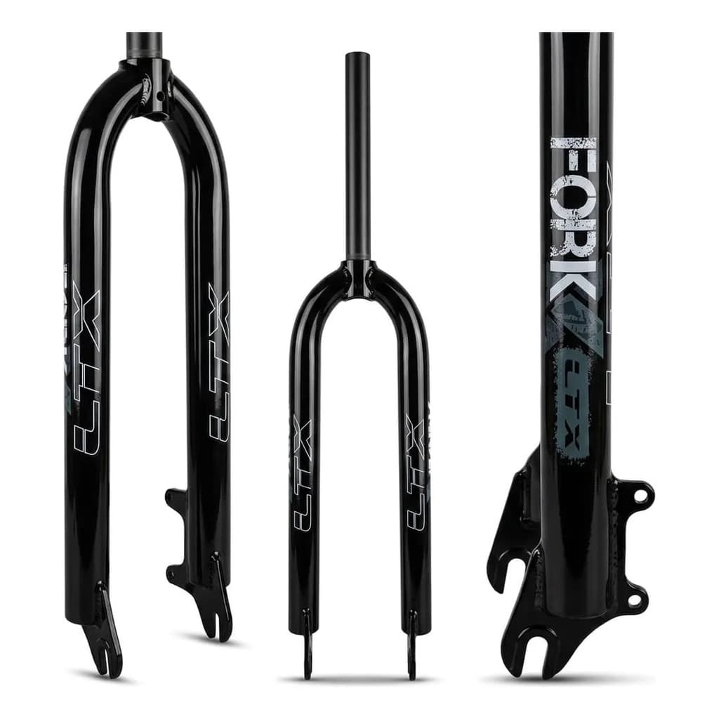 Garfo Rígido Ltx Fork Aro 26 Freio Disco / Ferradura Mtb
