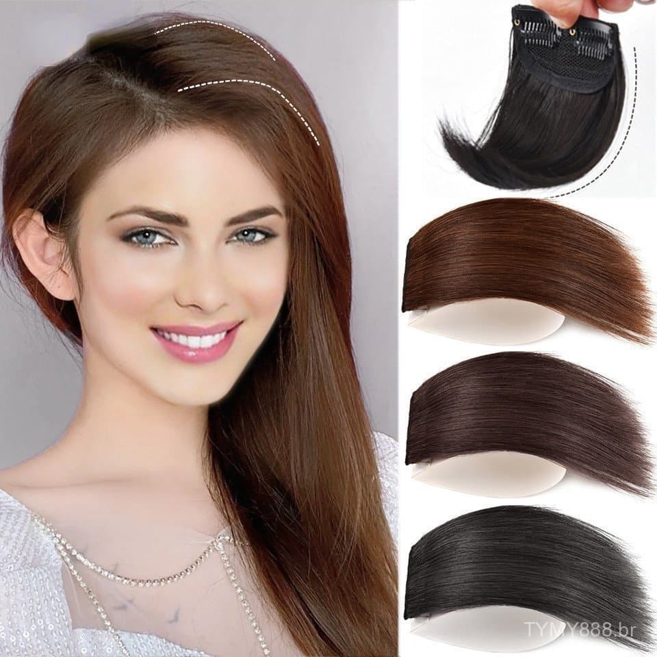 Acessório capilar invisível natural, almofada para engrossar a raiz do cabelo, peça de reposição para cabelo, usada para