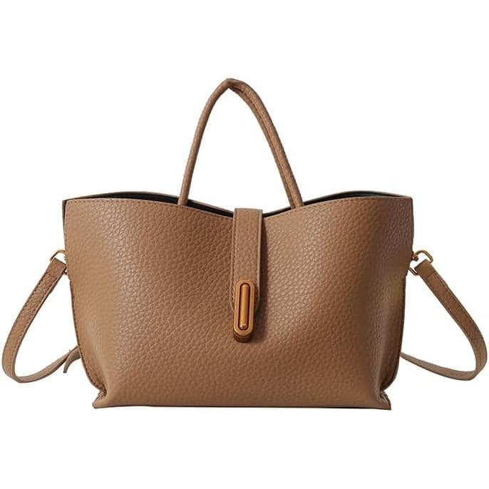 Bolsa Bucket Feminina – Bolsa Transversal de Couro, Bolsa Bucket, Bolsa de Mão Pequena, Bolsa de Ombro Vintage Elegante