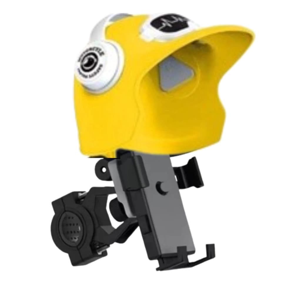 Suporte Para Telefone Celular De Motocicleta Com Capacete Pequeno E Navegação Elétrica De Bicicleta À Prova D'água