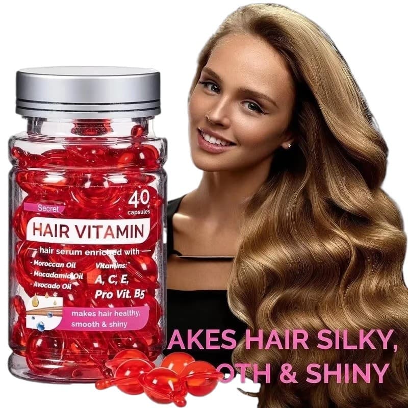 Cápsulas De Óleo Capilar Soro De Cabelo Sem Enxágue Nutritivo Hidratante Conforto Cuidados Com Os Cabelos Para Todos Tip