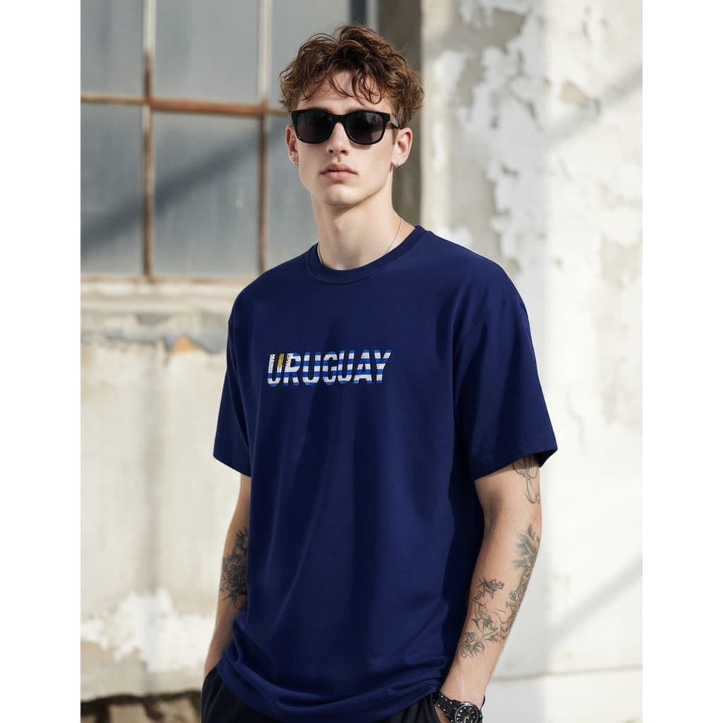 Camisa Camiseta Pais Paises Unissex Algodao Uruguai