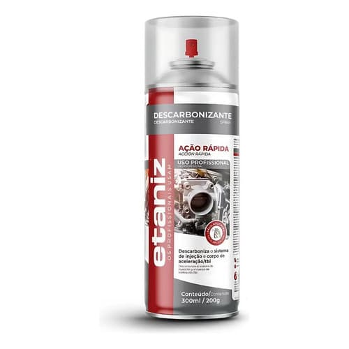 Etaniz Descarbonizante 200g 300ml Limpa Tbi E Carburador