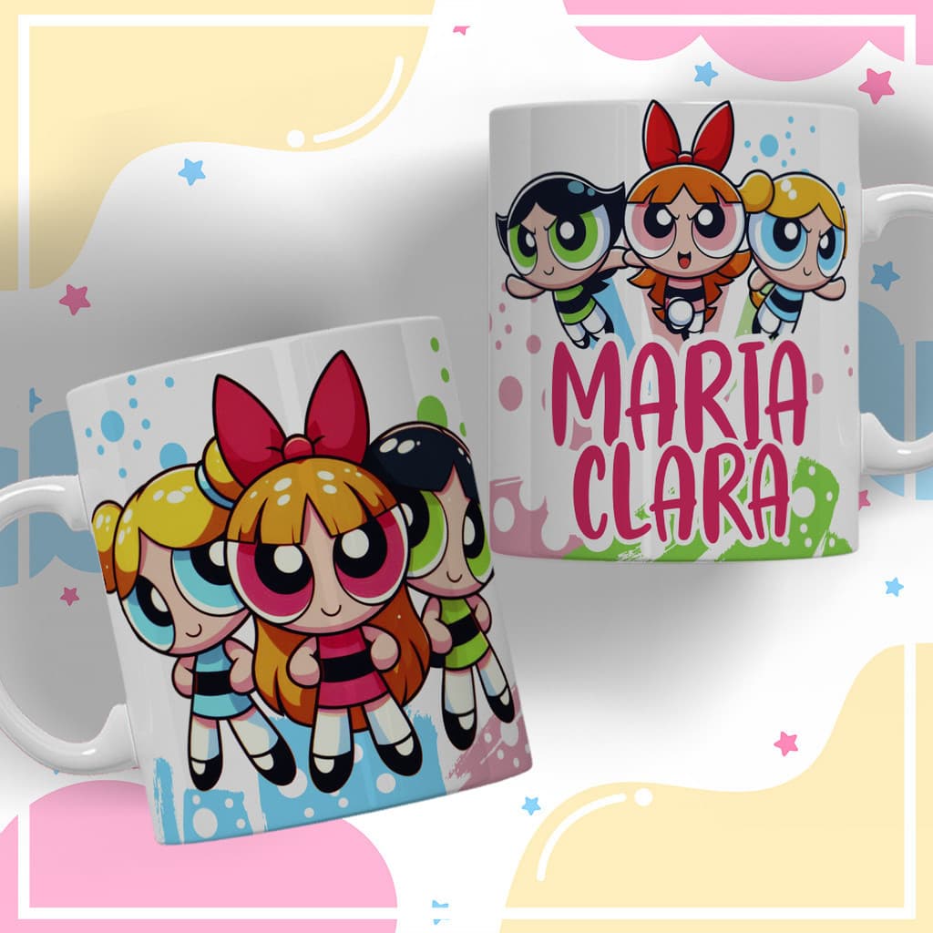 Caneca Infantil Personagens Diversos - Polímero Plástico Inquebrável