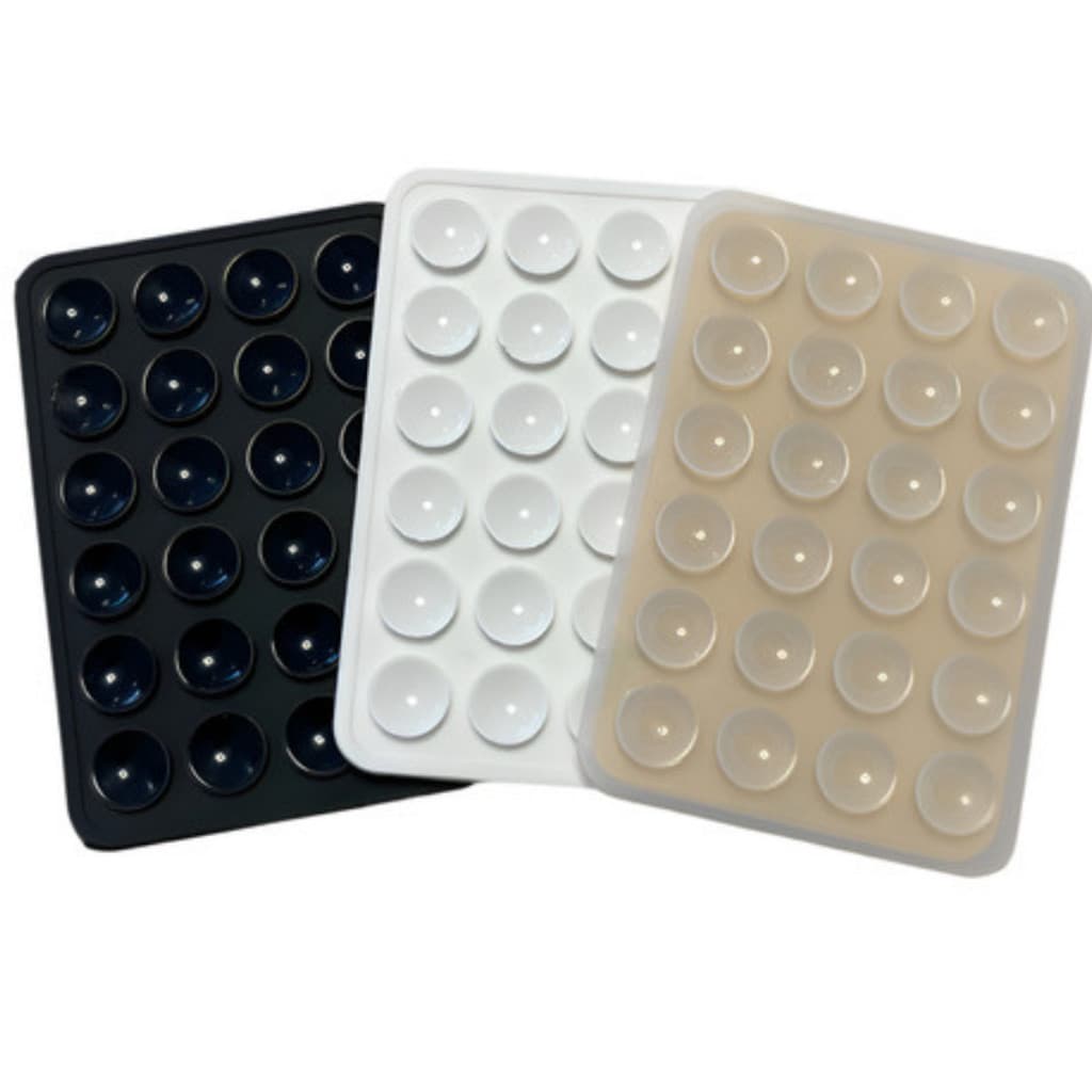 Suporte de celular com ventosa de silicone para capas/espelhos/vidros