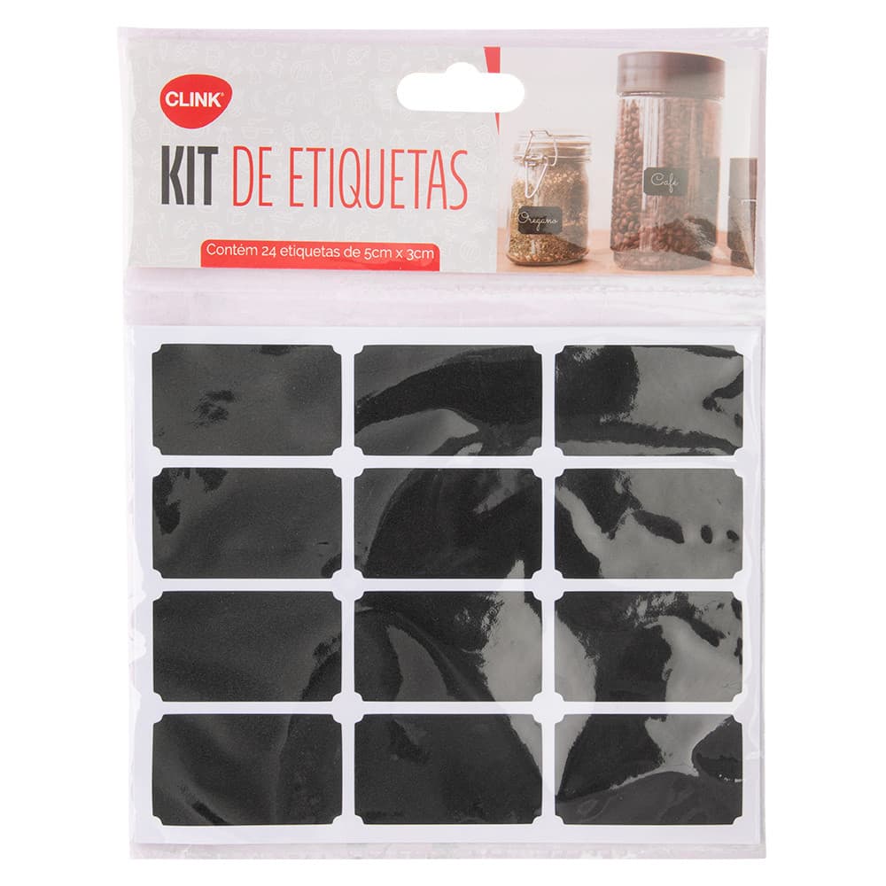 KIT 24PCS Etiquetas Papel Adesiva 5cm X 3cm X 0,1cm CK6911