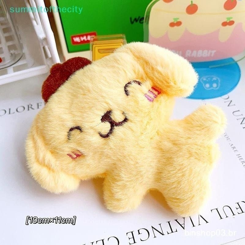 Noble de pelúcia Cinnamoroll minha boneca de decoração de melodia dos desenhos animados Pino Diy meias chapéu acessórios