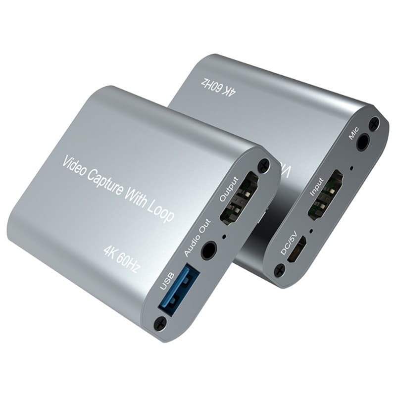 zzz Placa De Captura De Vídeo Com Porta HDTV De Velocidade Rápida 4K60Hz Transferência De Conteúdo