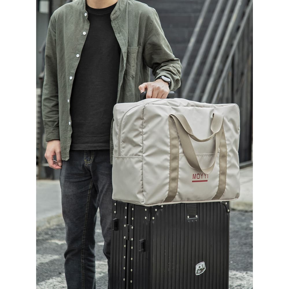 Bolsa de grande capacidade masculina leve dobrável saco de viagem de negócios saco de armazenamento feminino portátil es