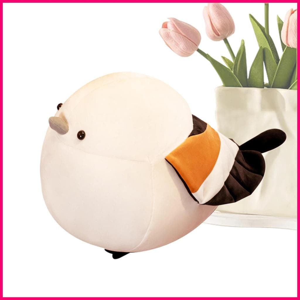 Pássaro De Pelúcia 13.7 Polegadas Forma Boneca Macia Animais Para Casa Sofá Cama Sala Estar Escola Local De Trabalho con