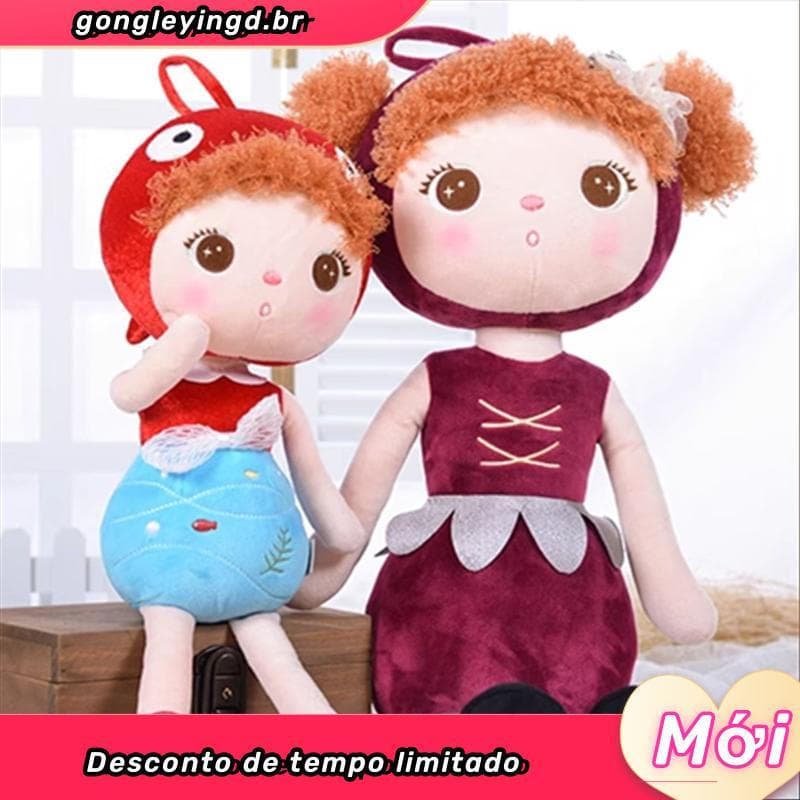 Brinquedos De Pelúcia Original Metoo 2pcs Pais-Crianças Jibao Para Meninas Coelho Fofo Bonito