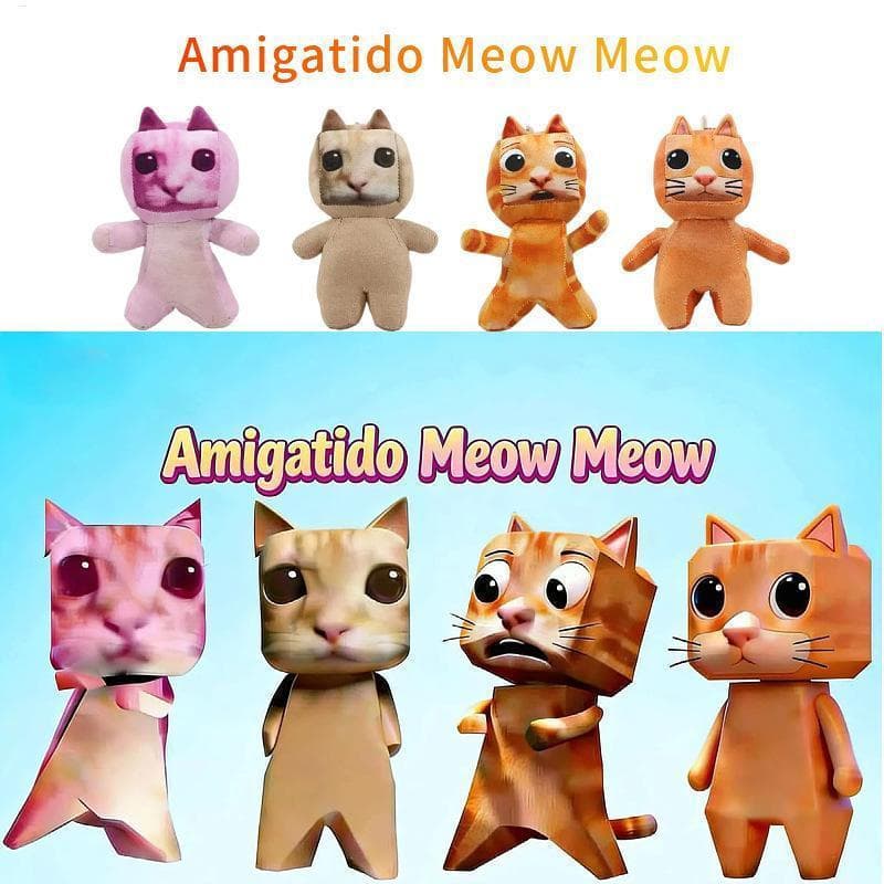 Amigatido Meow Chaveiro De Pelúcia Simulação Gato Bonito Boneca Pingente Brinquedo Para Adolescentes Mulheres condekph