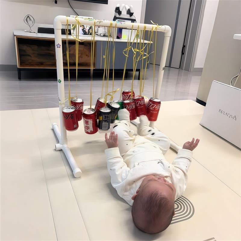 Brinquedos para bebês de 0 a 6 meses, tubo de água, Rack de chute, consumo de bebê, ferramenta útil, fabricante de suspe