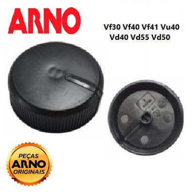 BOTÃO DO INTERRUPTOR PARA VENTILADOR ARNO SILENCE FORCE / ULTRA SILENCE FORCE - PRETO