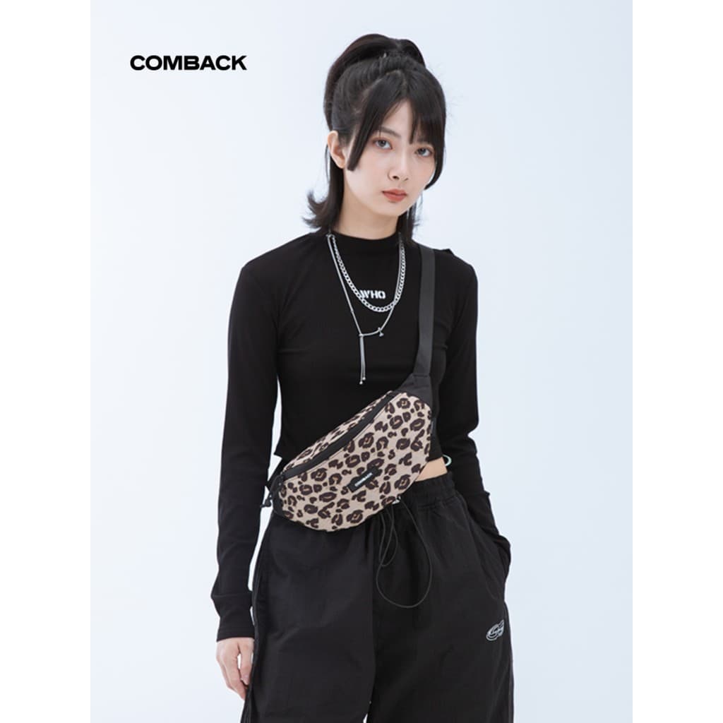 COMBACK novo estilo saco de peito das mulheres dos homens esportes rua Wear um ombro cintura saco ins na moda All-Match
