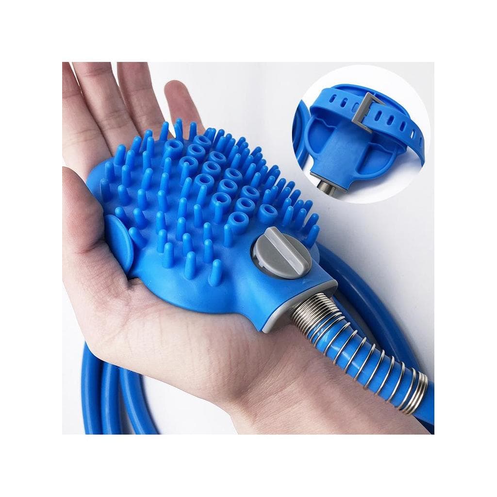 Pet Sprinkler escova pet pente suprimentos para animais de estimação portátil gato cão lavadora escova de limpeza esfreg