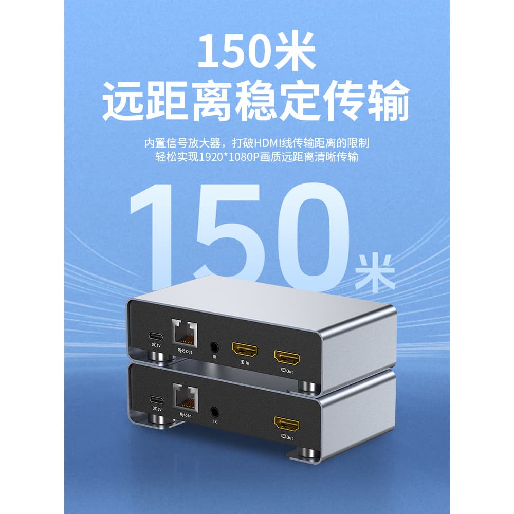 Extensor hdmi U-Link HD para cabo de rede RJ45 Transceptor de porta de rede KVM Transmissor de áudio e vídeo USB Mouse T