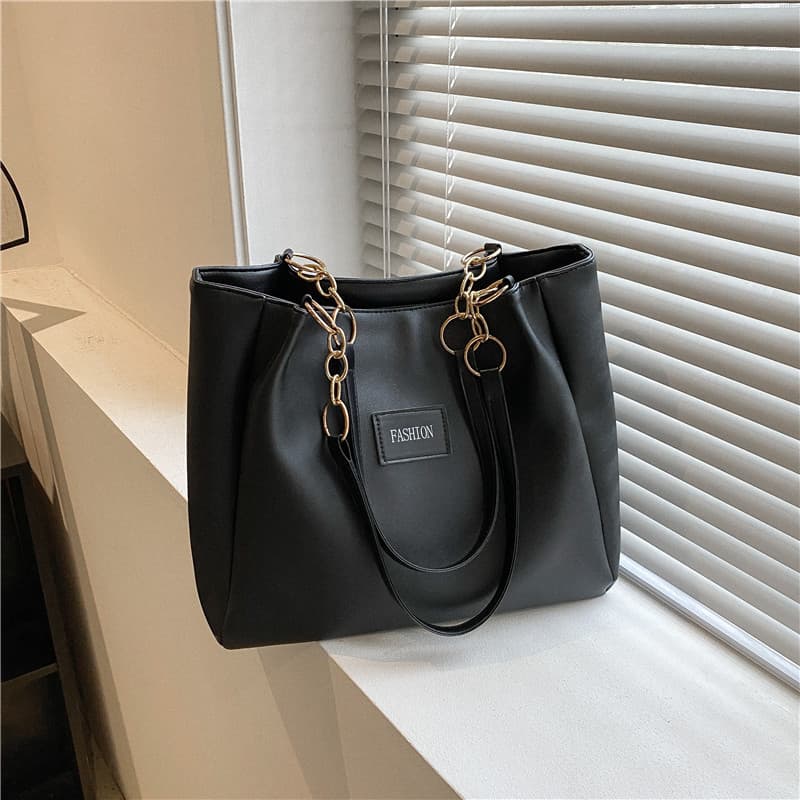 Bolsa mensageiro de couro macio feminina 2024 novo estilo classe Commuter grande bolsa de ombro Casual bolsa mensageiro